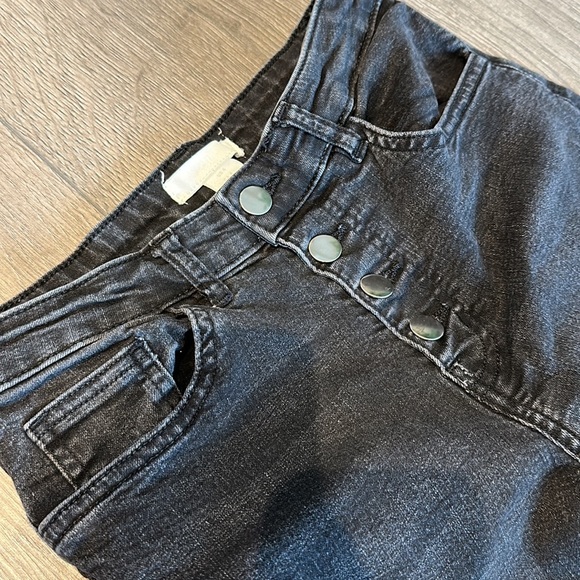 Hm Cropped Wide Angle Jeans - Picture 2 of 7